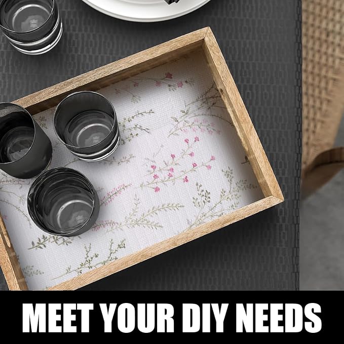 Floral Drawer and Shelf Liner for Cabinets, Non-Adhesive and Strong Non-Slip - Image 6
