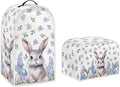 Easter Day Decoration Cute Rabbit Kitchen Appliance Covers Set by Pointodoor