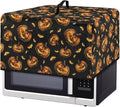 Microwave Oven Dust Cover, Halloween Pumpkin Protective Dust Cover by Unknown
