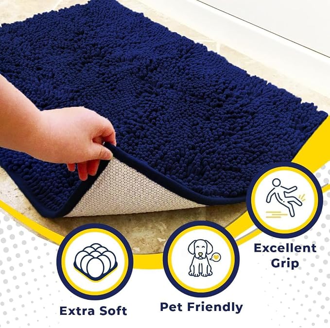 Muddy Mat® Shown on TV – Super Absorbent Door Mat Indoor, Microfiber Quick Dry - Image 2