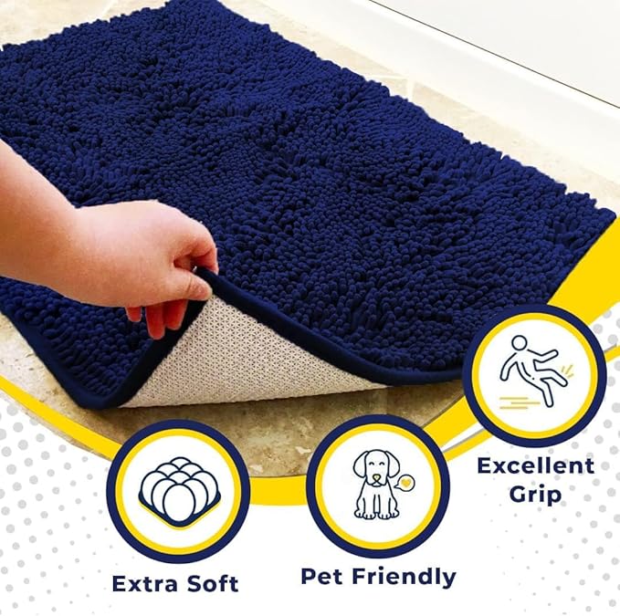 Muddy Mat® Shown on TV – Super Absorbent Door Mat Indoor, Microfiber Quick Dry - Image 3