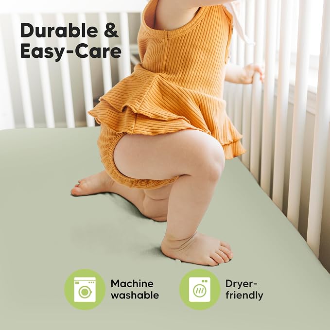 KeaBabies 2-Pack Baby Crib Sheets - Image 7