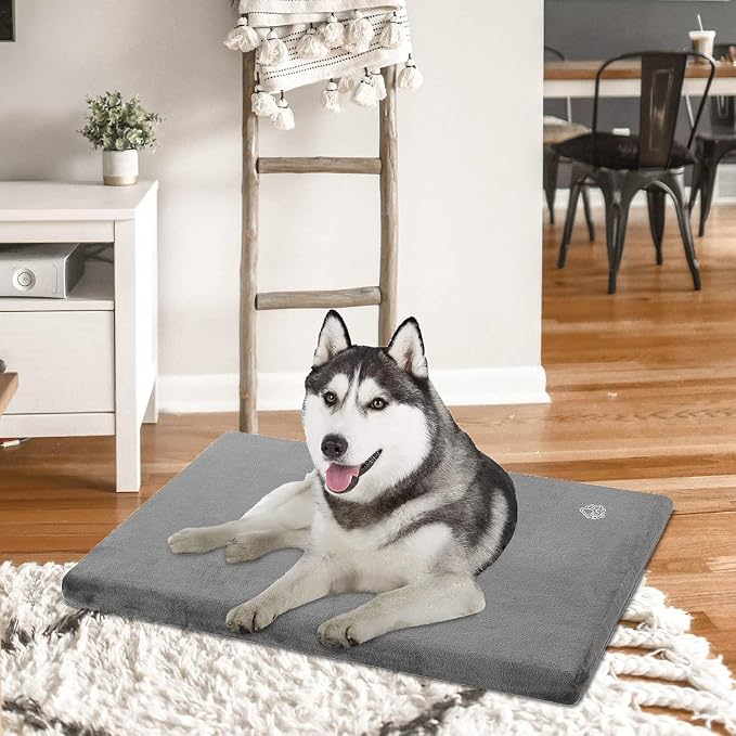 EMPSIGN Stylish Dog Bed Mat Dog Crate Pad Mattress Reversible, Water Proof - Image 6