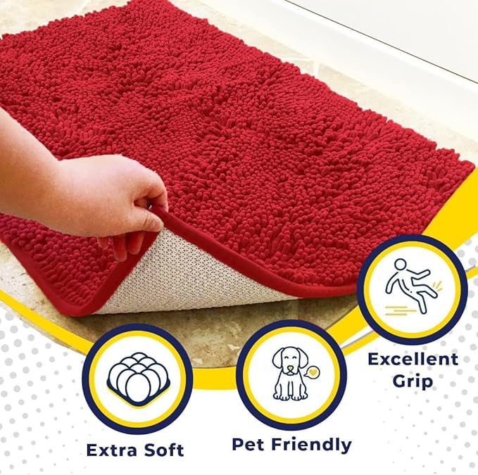 Muddy Mat® AS-SEEN-ON-TV Highly Absorbent Microfiber Door Mat and Pet Rug - Image 2