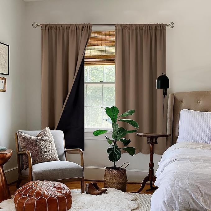 BGment Thermal Insulated 100% Blackout Curtains - Image 2
