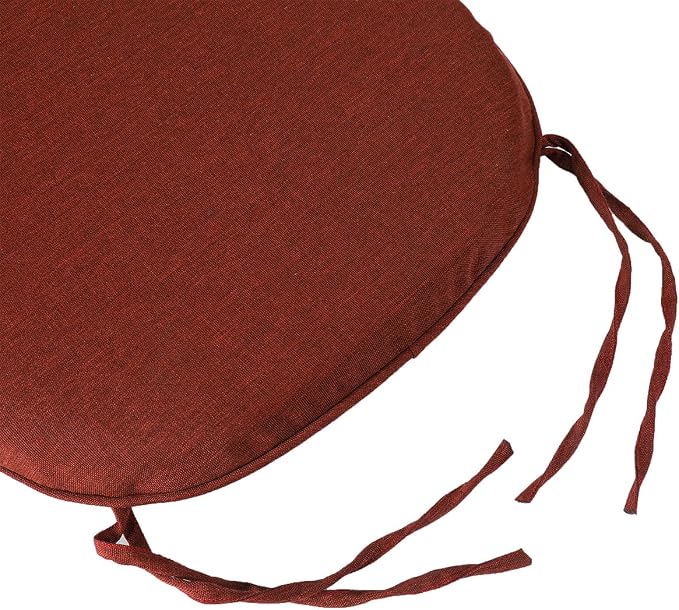 Outdoor Chair Cushions Set of 2, Patio Seat Cushion 17"x16"x2", U-Shaped Dining - Image 9