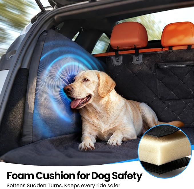 REEVAA SUV Cargo Liner for Dogs, Full Coverage Non-Slip Cargo Cover - Image 4