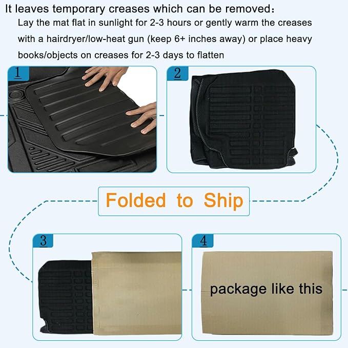 TPE Floor Mats Compatible with KIA Sportage 2017-2022 Models Hyundai Tucson - Image 8