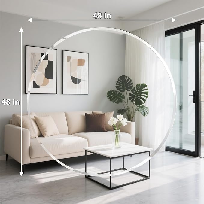 Beveled Edge 48" Round Chair Mat - Image 7