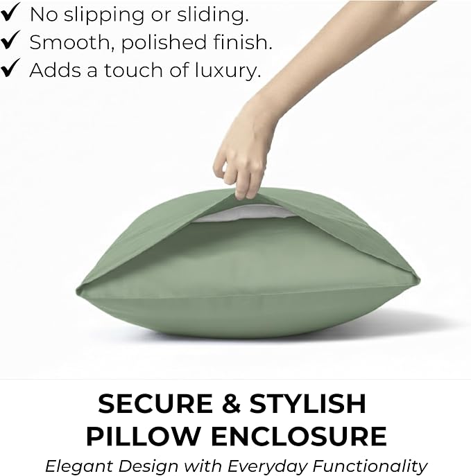 100% Natural Cotton Bed Sheets | 500 TC Single-Ply Sateen Weave Full Size - Image 5