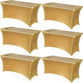 Obstal 6 Pack Stretch Spandex Table Covers by Obstal