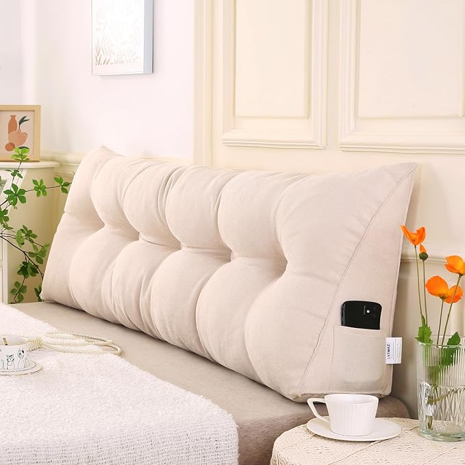 SAMTY Triangular Wedge Pillow headboard King Size - Image 3