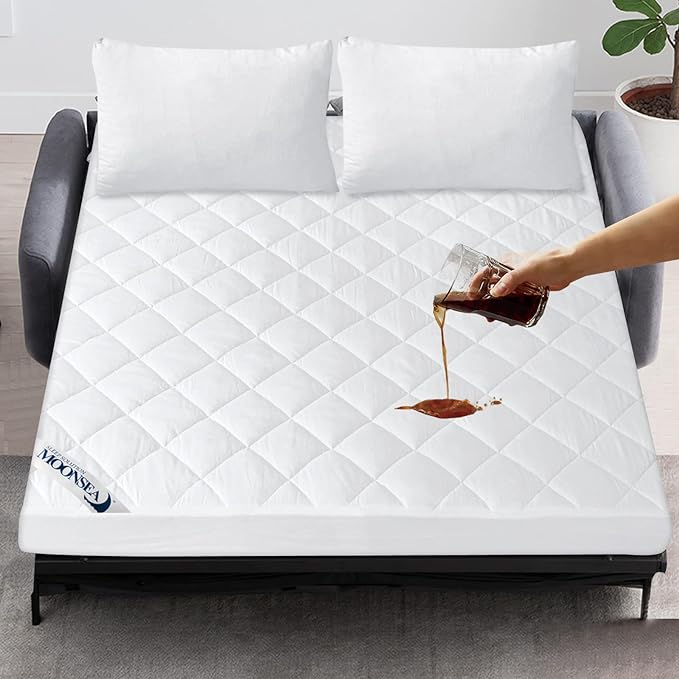 Waterproof Sofa Bed Mattress Protector Pad, Absorbent Queen Sleeper Sofa by Moonsea