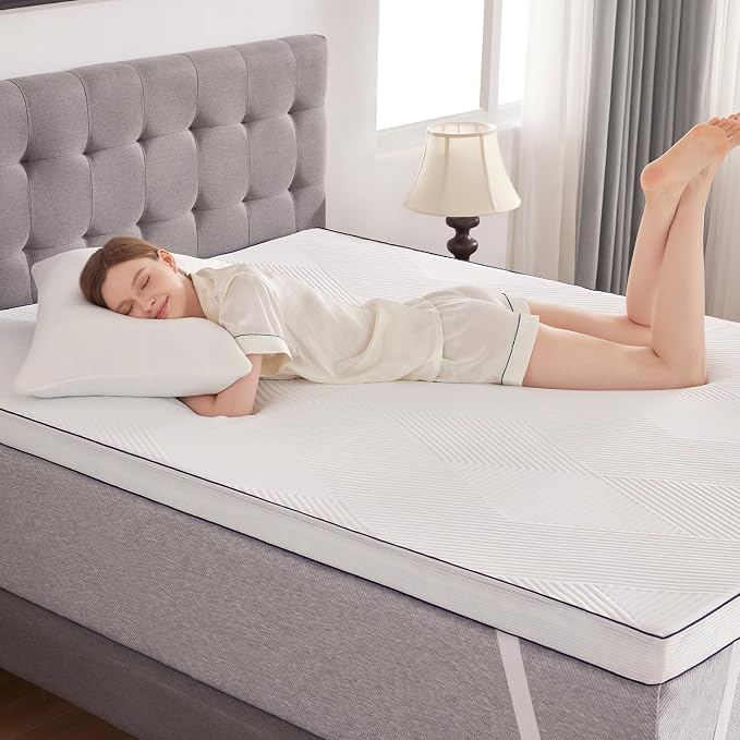 2 Inch Memory Foam Mattress Topper Twin Size - Image 8