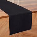 Solino Home Linen Black Table Runner 120 Inches Long by SolinoHome