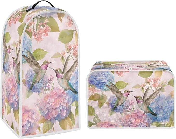 Hummingbird Kitchen Blender Cover Toaster Cover 4 Slice Washable Kitchen by Pointodoor