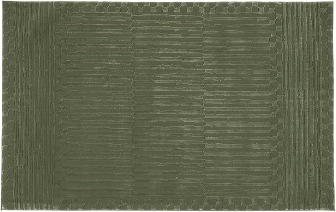 Revival Rugs Soloba 3'11"x6'1" Machine Washable Area Rug - Image 4