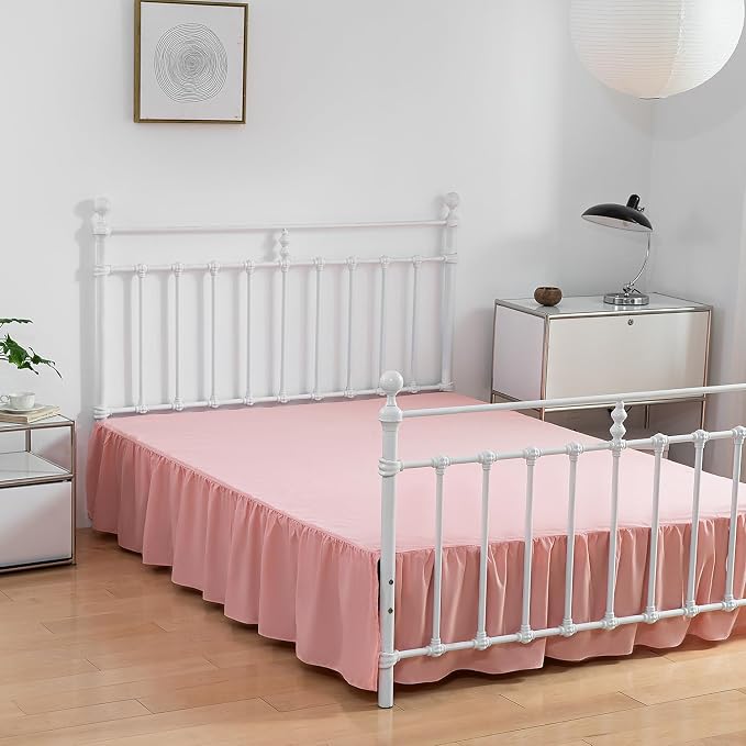 Bed Skirt Twin Size Ruffled Bed Skirt - Image 2