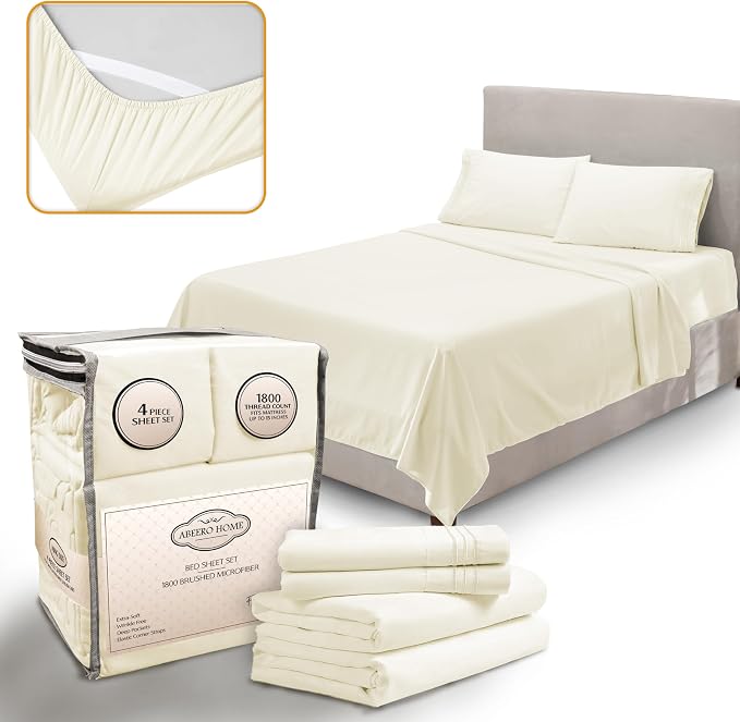 Twin Sheets Set by AbeeroHome