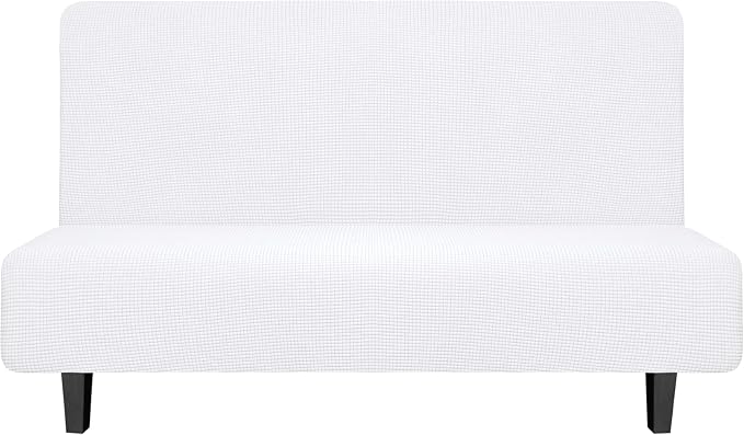 Easy-Going Stretch Futon Slipcover Armless Futon Bed Cover Furniture Protector by Easy-Going