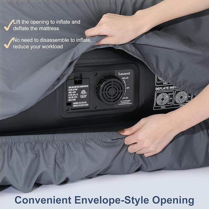 Lewondr Extra Deep Pocket Queen Sheet - Image 5