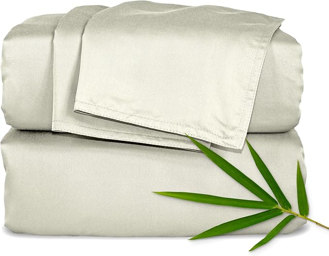 Pure Bamboo Split King Sheets, Genuine 100% Organic Viscose Derived from Bamboo by PureBamboo