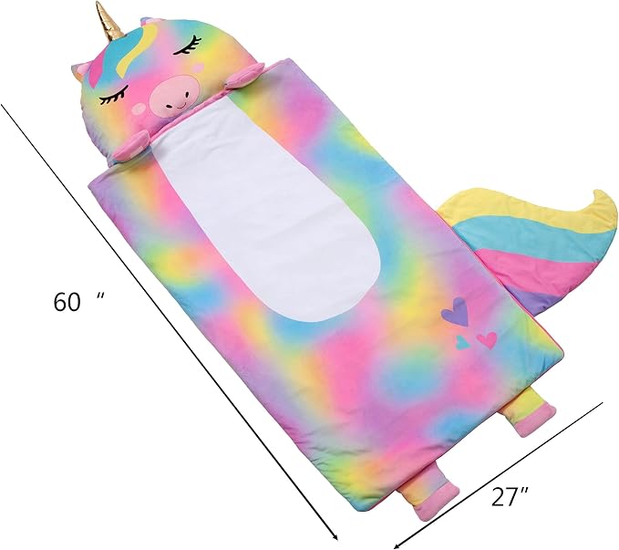 Kid's Nap Buddies Character Preschool Nap Mat, Toddler Sleeping Bag - Image 4