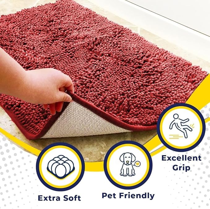 Muddy Mat® AS-SEEN-ON-TV Highly Absorbent Microfiber Door Mat and Pet Rug - Image 2