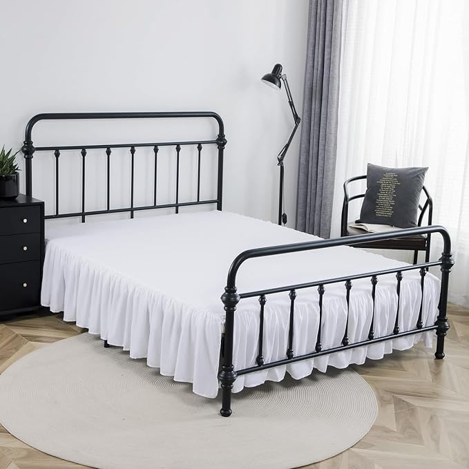 Bed Skirt Full Size Ruffled Bed Skirts - Image 2