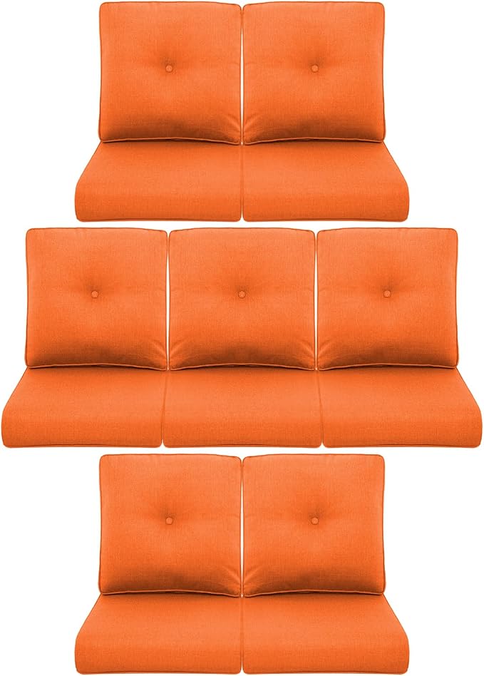 7-Piece Outdoor Patio Cushion Set by Pugire