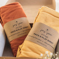 Travel Crib Fitted Sheets for Baby Bjorn, Guava Lotus Travel Crib and 24 x 42 by JoeyJoan