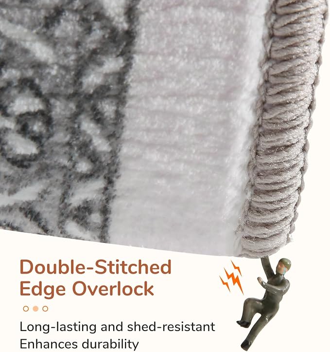 OPPODREAM Thin Entryway Rug 2x6, 2x6 Rug Runner, Washable Hallways Carpet 2 x 6 - Image 4
