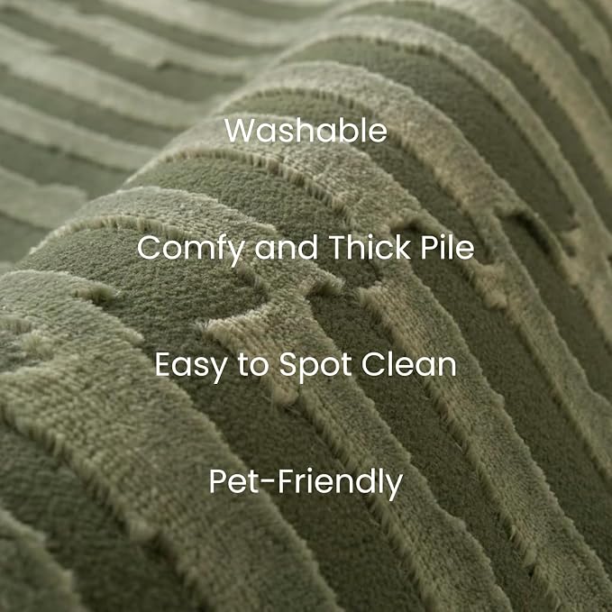 Revival Rugs Soloba 2'7"x9' Machine Washable Runner Rug - Image 2