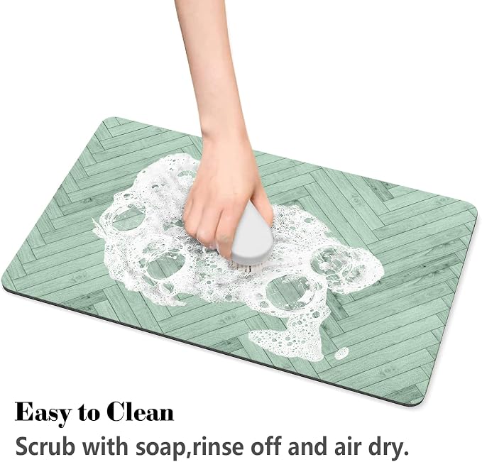 Dog Food Mats for Floors Absorbent, Pet Cat Food Mat - Image 6