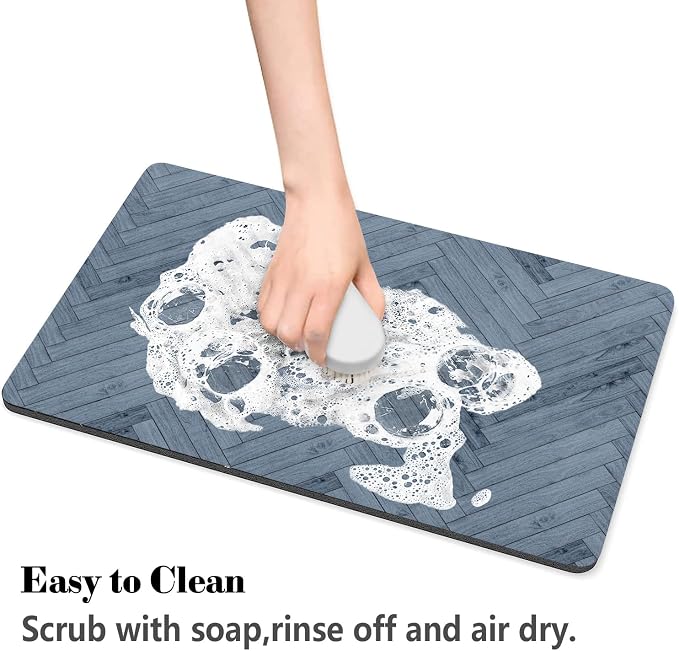 Dog Food Mats for Floors Absorbent, Pet Cat Food Mat - Image 7