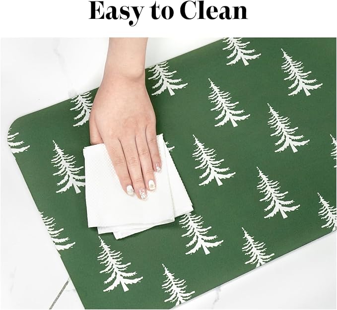 Dog Cat Food Mats for Floors, Absorbent Dog Bowl Mats for Food and Water - Image 7