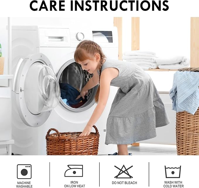 DWCN Blackout Curtains for Bedroom 84 Inch Length 2 Panels Set, Solid Thermal - Image 7