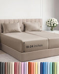 Extra Deep Pocket Split King Sheets by CGKUnlimited