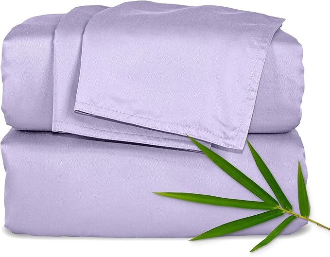 Pure Bamboo King Sheets, Genuine 100% Organic Viscose Derived from Bamboo Bed by PureBamboo