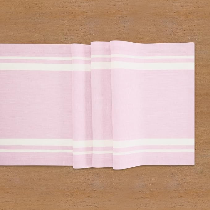 Solino Home Linen Table Runner 72 Inches Long - Image 9