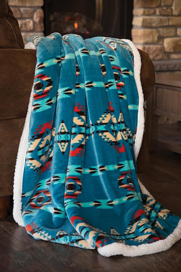 CARSTENS, INC. Ultra Premium Super Soft Plush Sherpa Fleece Oversized Throw - Image 7