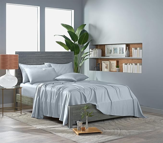 Pure Bamboo Twin XL Sheets, Genuine 100% Organic Viscose Derived from Bamboo - Image 3