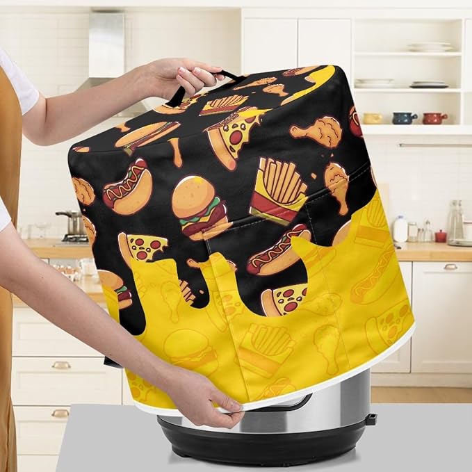 8 Quart Pressure Cooker Small Appliance Covers, Washable Dust Cover - Image 4