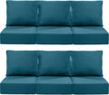 Luxury 22x24/22x25 6-Inch Outdoor Deep Seat Cushions Set of 6 by ACTREST