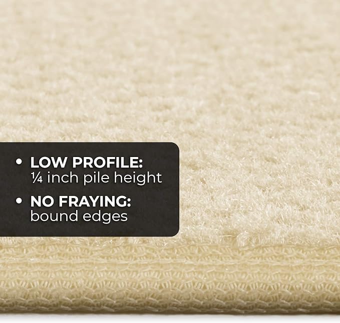 House, Home and More Skid-Resistant Carpet Indoor Area Rug Floor Mat - Image 4