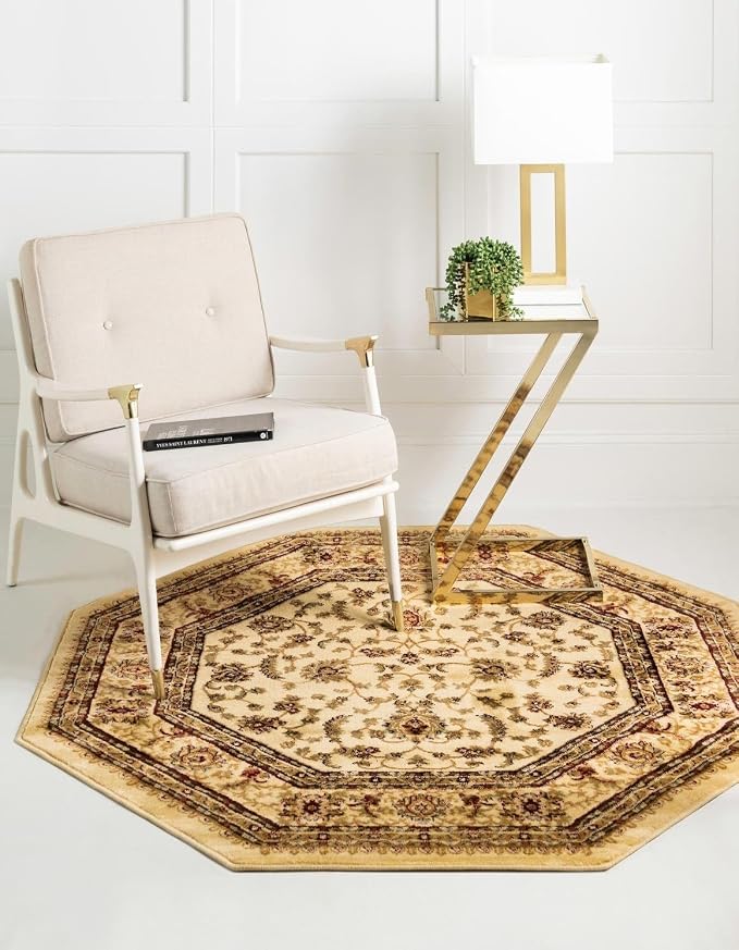 Unique Loom Voyage Collection Traditional Oriental Classic Area Rug - Image 2