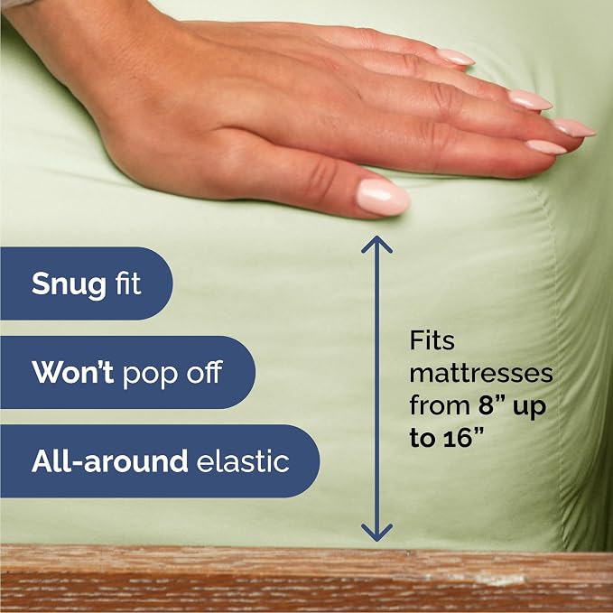 Cal King Size 4 Piece Sheet Set - Image 3