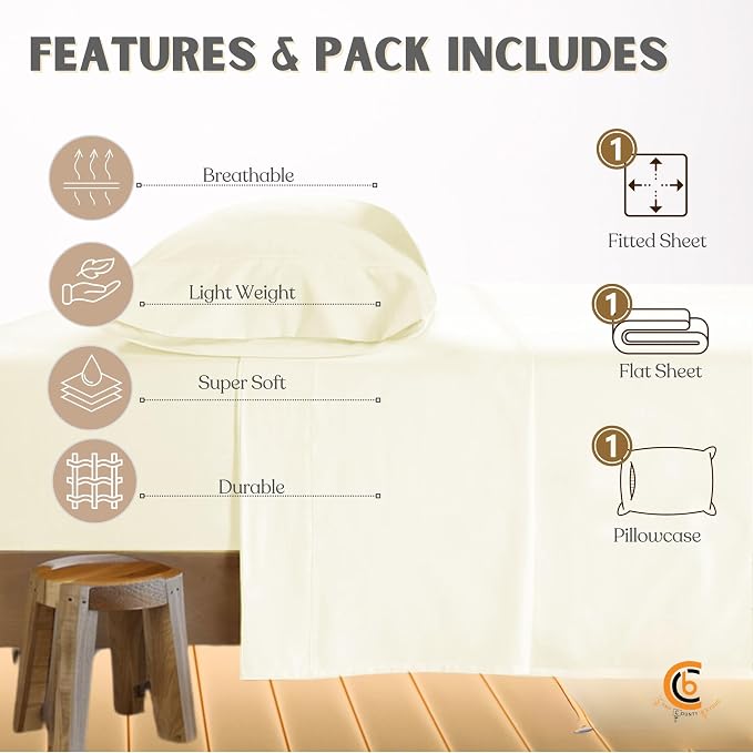 Camping Cot Sheets 31" x 75" - Image 4