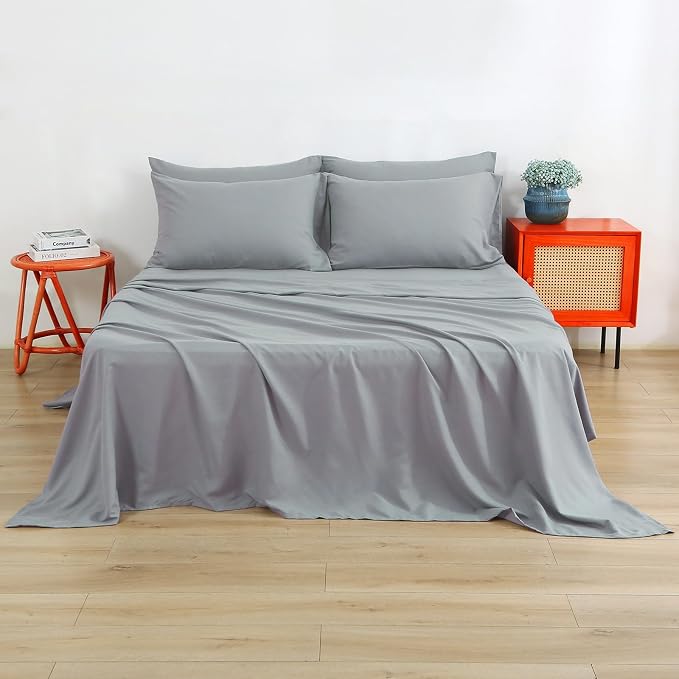 Air Mattress Sheet Set Queen Size, 6 Piece Deep Pocket Bed Sheet Set - Image 6