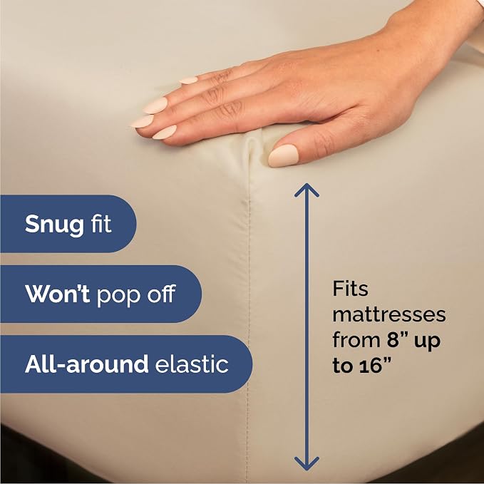 Cal King Size 4 Piece Sheet Set - Image 3